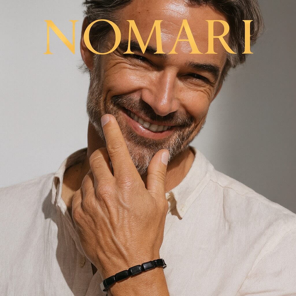 Nomari Titan Hematite Bracelet