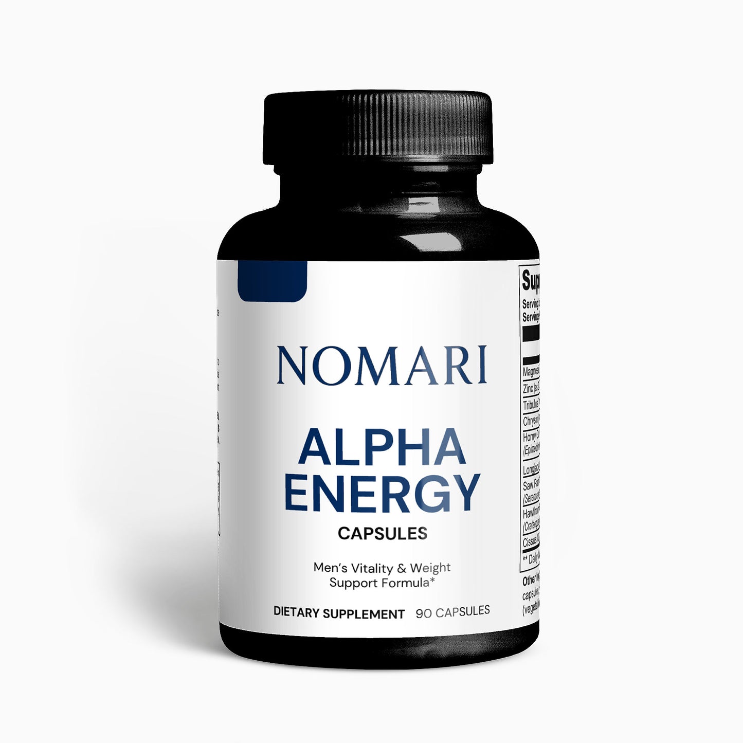 Nomari Alpha Energy™ – Men’s Vitality & Weight Support Formula (90 Capsules)
