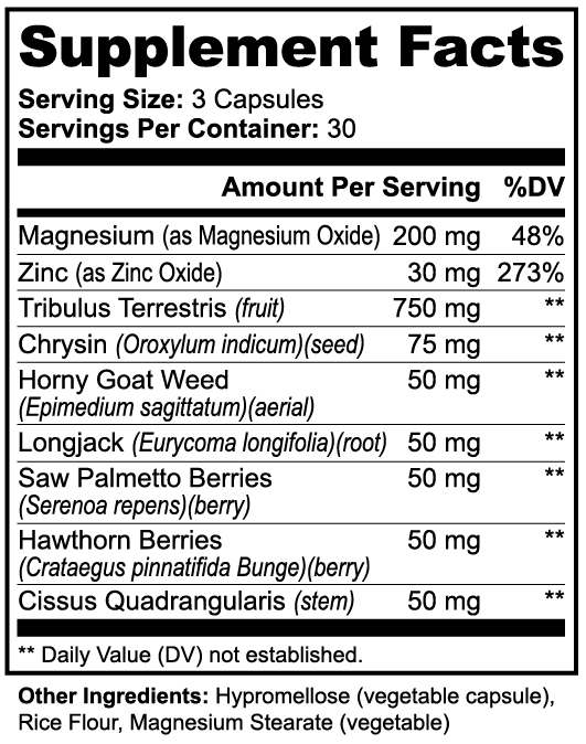 Nomari Alpha Energy™ – Men’s Vitality & Weight Support Formula (90 Capsules)